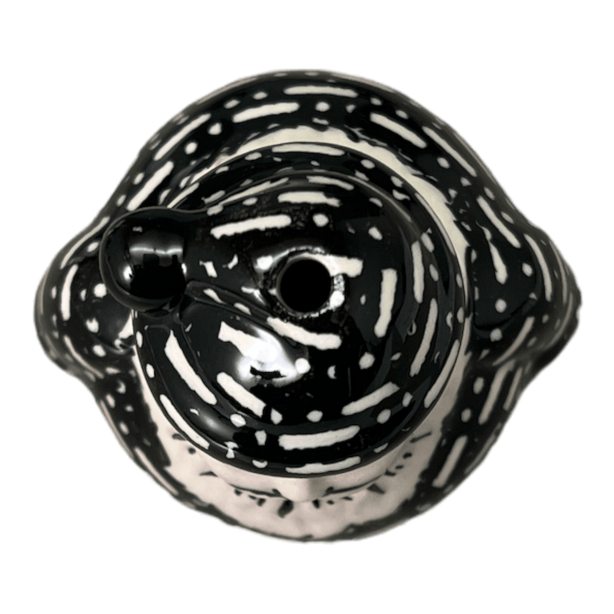 Ornament, Santa, 2.5" in "Metro" by Manufaktura | K144T-WCZM