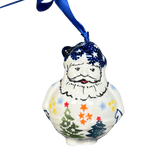 Ornament, Santa, 2.5" in "Festive Forest" by Manufaktura | K144U-INS6