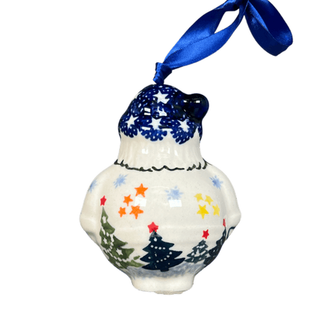 Ornament, Santa, 2.5" in "Festive Forest" by Manufaktura | K144U-INS6