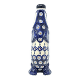 Carafe, Fish-Shaped 25 oz in "Floral Peacock" by Manufaktura | K149T-54KK