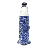 Carafe, Fish-Shaped 25 oz in "Blue on Blue" by Manufaktura | K149T-J109