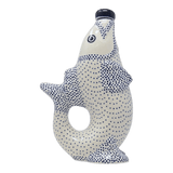 Carafe, Fish-Shaped 25 oz in "Misty Blue" by Manufaktura | K149U-61A