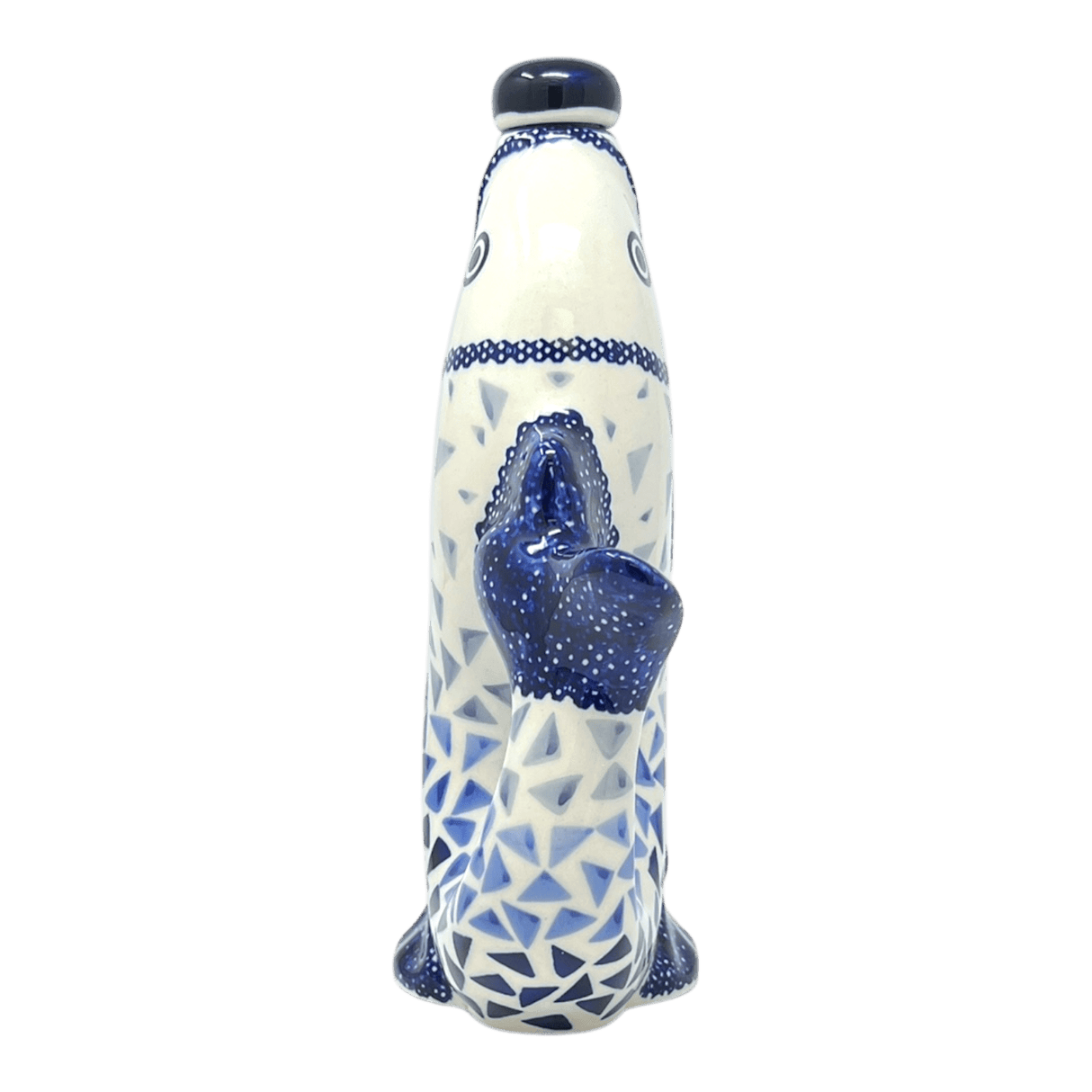 Carafe, Fish-Shaped 25 oz in "Mosaic Cascade" by Manufaktura | K149U-JZ51