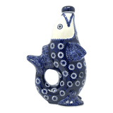 Carafe, Fish-Shaped 25 oz in "Plentiful Pinwheels" by Manufaktura | K149U-ZP02