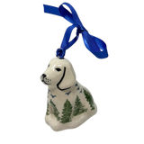 Ornament, Dog, 3" in "Pine Forest" by Manufaktura | K164S-PS29