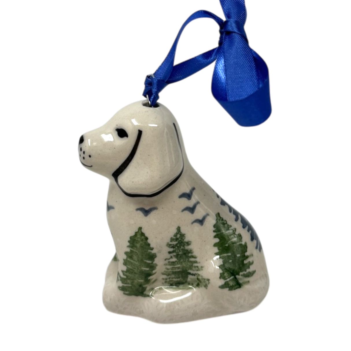 Ornament, Dog, 3" in "Pine Forest" by Manufaktura | K164S-PS29