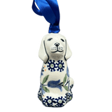 Ornament, Dog, 3" in "Lily of the Valley" by Manufaktura | K164T-ASD