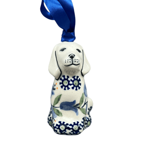 Ornament, Dog, 3" in "Lily of the Valley" by Manufaktura | K164T-ASD