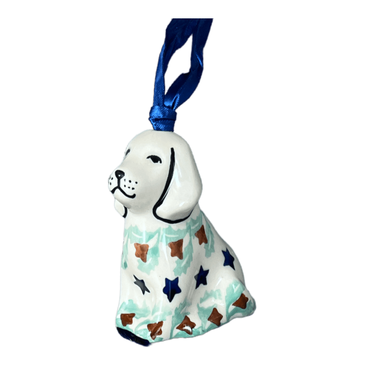 Ornament, Dog, 3" in "Starry Wreath" by Manufaktura | K164T-PZG