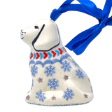 Ornament, Dog, 3" in "Snowflake Love" by Manufaktura | K164U-PS01