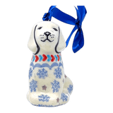 Ornament, Dog, 3" in "Snowflake Love" by Manufaktura | K164U-PS01