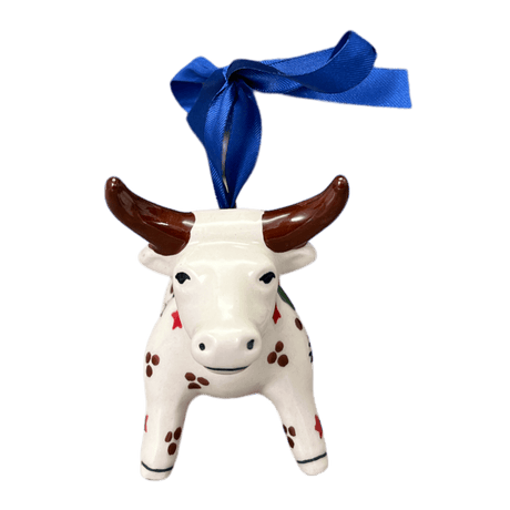 Ornament, Bull in "Evergreen Bells" by Manufaktura | K167U-PZDG