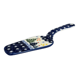 Slice Server, 2.5" x 7.5" in "Festive Forest" by Manufaktura | L005U-INS6