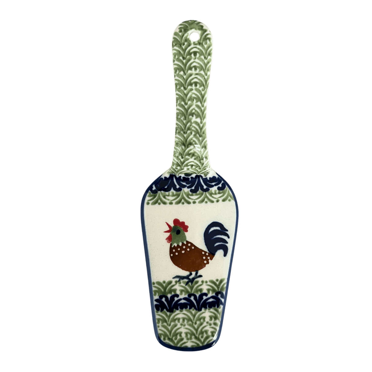 Slice Server, 2.5" x 7.5" in "Chicken Dance" by Manufaktura | L005U-P320
