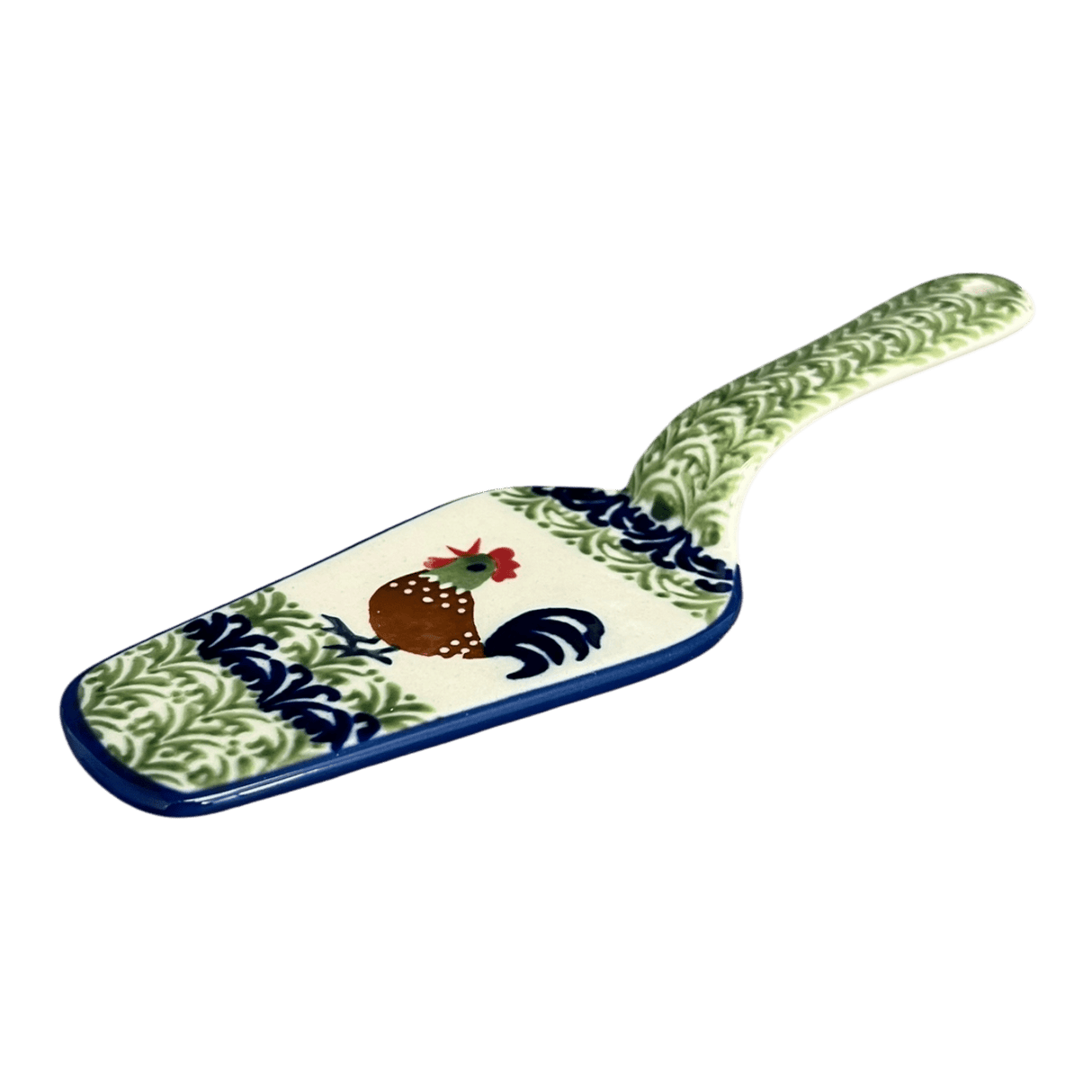 Slice Server, 2.5" x 7.5" in "Chicken Dance" by Manufaktura | L005U-P320