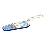 Slice Server, 2.5" x 7.5" in "Snowflake Love" by Manufaktura | L005U-PS01