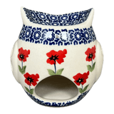 Luminary, Owl in "Poppy Garden" by Manufaktura | L010T-EJ01