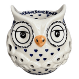 Luminary, Owl in "Heartfelt Blue" by Manufaktura | L010T-PS02