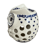 Luminary, Owl in "Heartfelt Blue" by Manufaktura | L010T-PS02