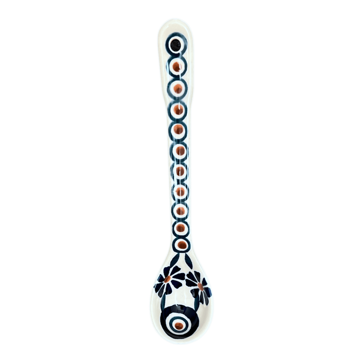 Spoon, Dipping Spoon, 6.5" in "Floral Peacock" by Manufaktura | L014T-54KK