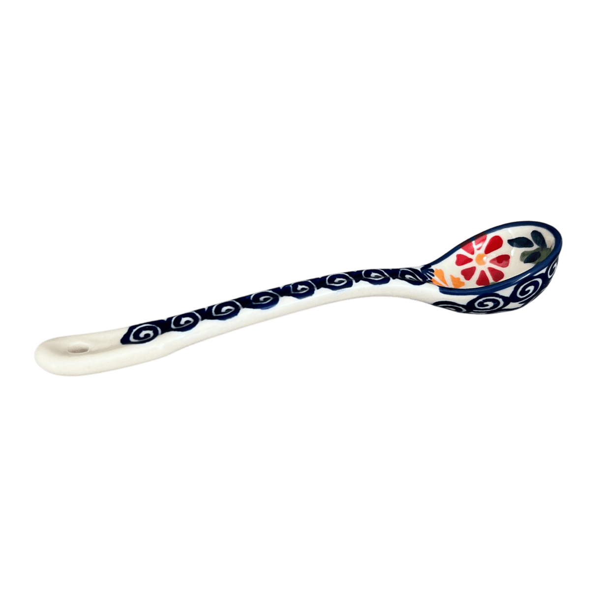 Spoon, Dipping Spoon, 6.5" in "Flower Power" by Manufaktura | L014T-JS14