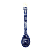 Spoon, Dipping Spoon, 6.5" in "Blue Basket Weave" by Manufaktura | L014U-32