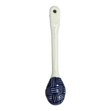Spoon, Dipping Spoon, 6.5" in "Blue Basket Weave" by Manufaktura | L014U-32