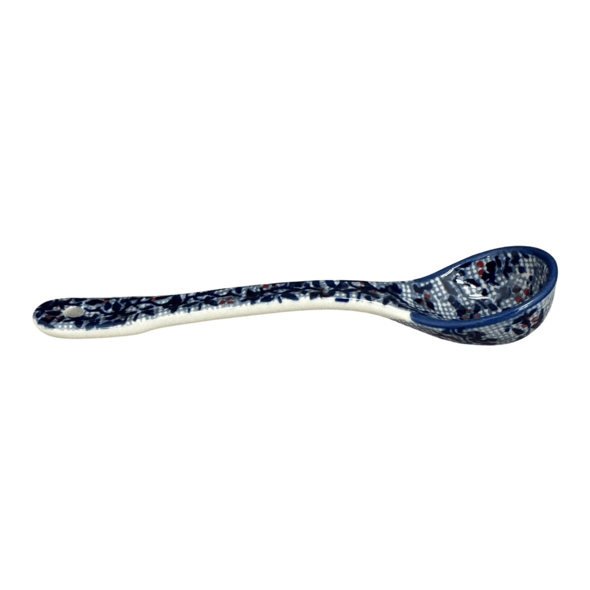 Spoon, Dipping Spoon, 6.5" in "Twilight Berries" by Manufaktura | L014U-GP14