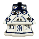 Luminary, House, 5" in "Floral Peacock" by Manufaktura | L020T-54KK