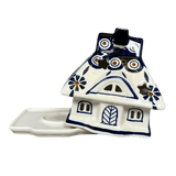 Luminary, House, 5" in "Floral Peacock" by Manufaktura | L020T-54KK