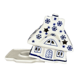 Luminary, House, 5" in "Peaceful Snowfall" by Manufaktura | L020T-PZS