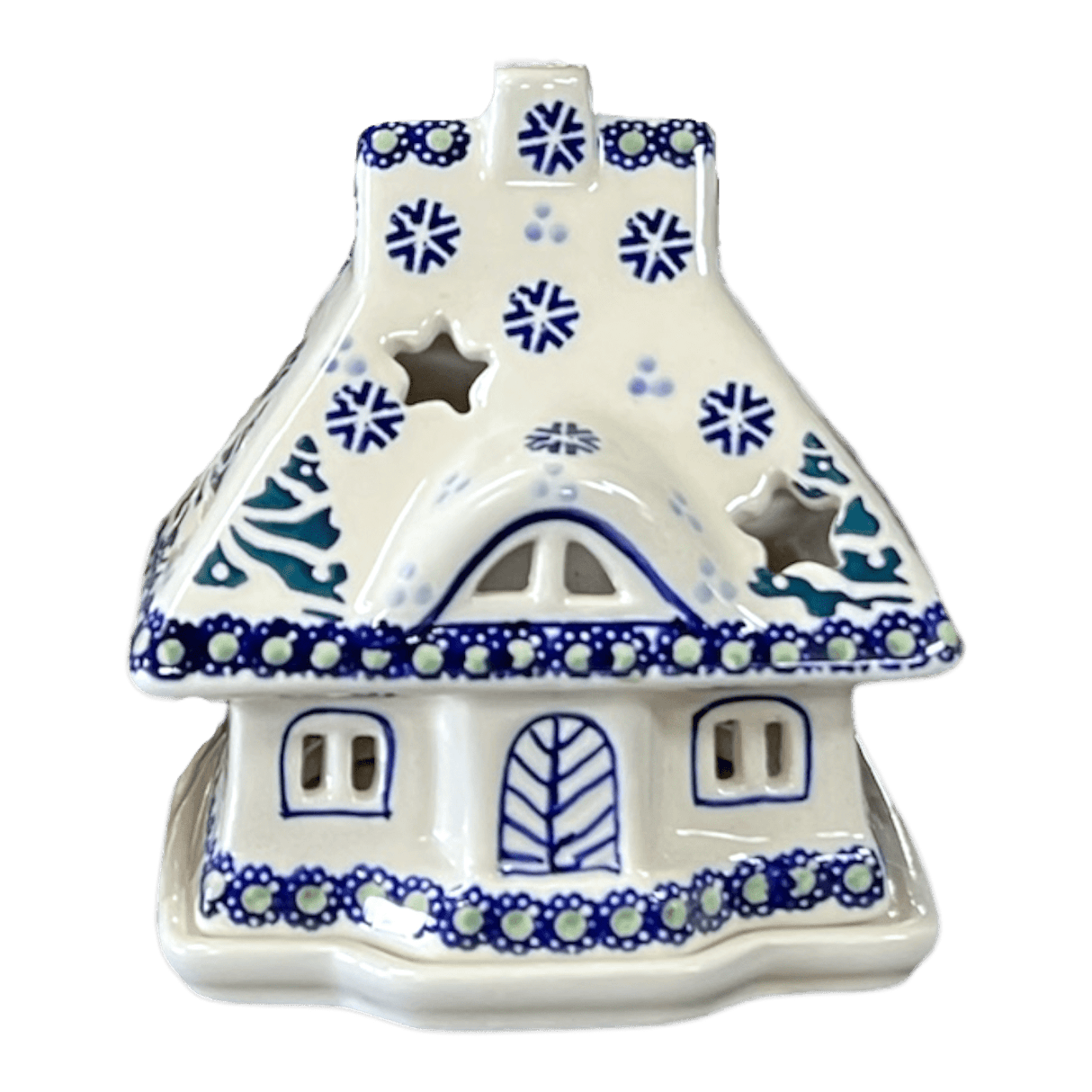 Luminary, House, 5" in "Snowy Pines" by Manufaktura | L020T-U22