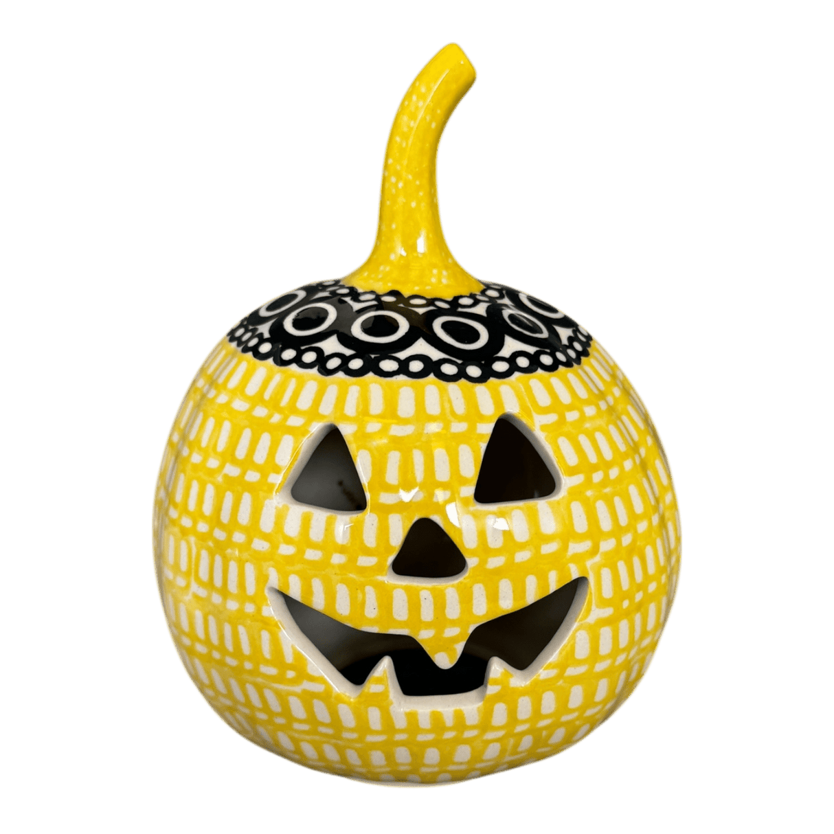 Luminary, Pumpkin, Small, 5.5" in "Night Owl" by Manufaktura | L021M-13ZO