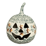 Luminary, Pumpkin, Small, 5.5" in "Indian Summer" by Manufaktura | L021T-AS22