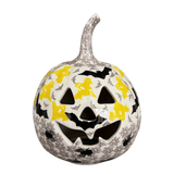 Luminary, Pumpkin, Small, 5.5" in "Spooktacular Bats" by Manufaktura | L021T-AS69