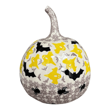 Luminary, Pumpkin, Small, 5.5" in "Spooktacular Bats" by Manufaktura | L021T-AS69