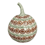 Luminary, Pumpkin, Small, 5.5" in "Prairie Garden" by Manufaktura | L021T-DPST