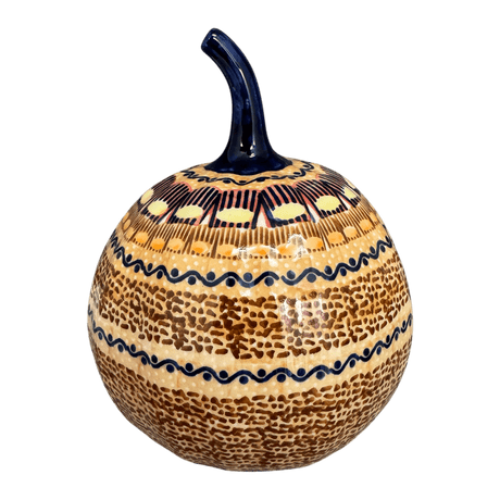 Luminary, Pumpkin, Small, 5.5" in "Desert Sunrise" by Manufaktura | L021U-KLJ