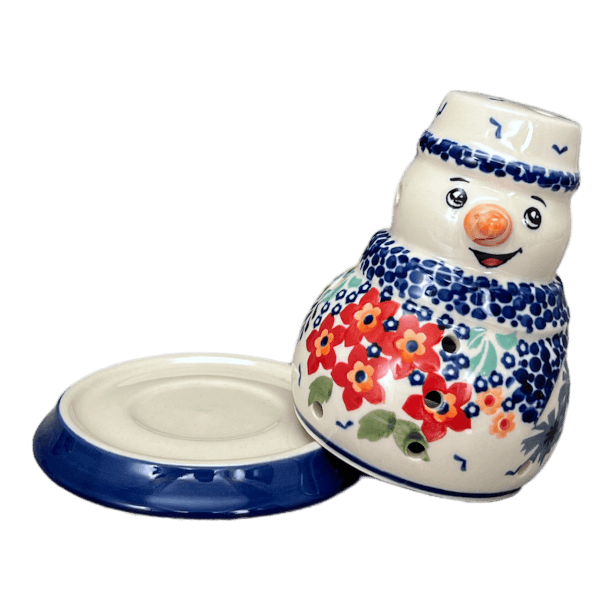 Luminary, Snowman, 5" in "Brilliant Garden" by Manufaktura | L026S-DPLW