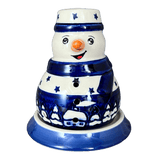 Luminary, Snowman, 5" in "Winter's Eve" by Manufaktura | L026S-IBZ