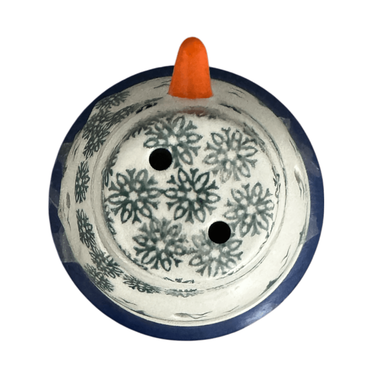 Luminary, Snowman, 5" in "Pine Forest" by Manufaktura | L026S-PS29