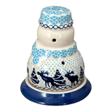 Luminary, Snowman, 5" in "Peaceful Season" by Manufaktura | L026T-JG24