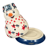 Luminary, Snowman, 5" in "Evergreen Stars" by Manufaktura | L026T-PZGG