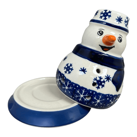 Luminary, Snowman, 5" in "Snow Drift" by Manufaktura | L026T-PZ