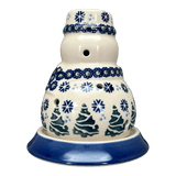 Luminary, Snowman, 5" in "Snowy Pines" by Manufaktura | L026T-U22