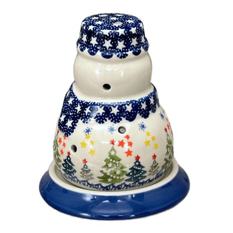 Luminary, Snowman, 5" in "Festive Forest" by Manufaktura | L026U-INS6