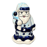 Luminary, Santa, 6.25" in "Peaceful Season" by Manufaktura | L030T-JG24