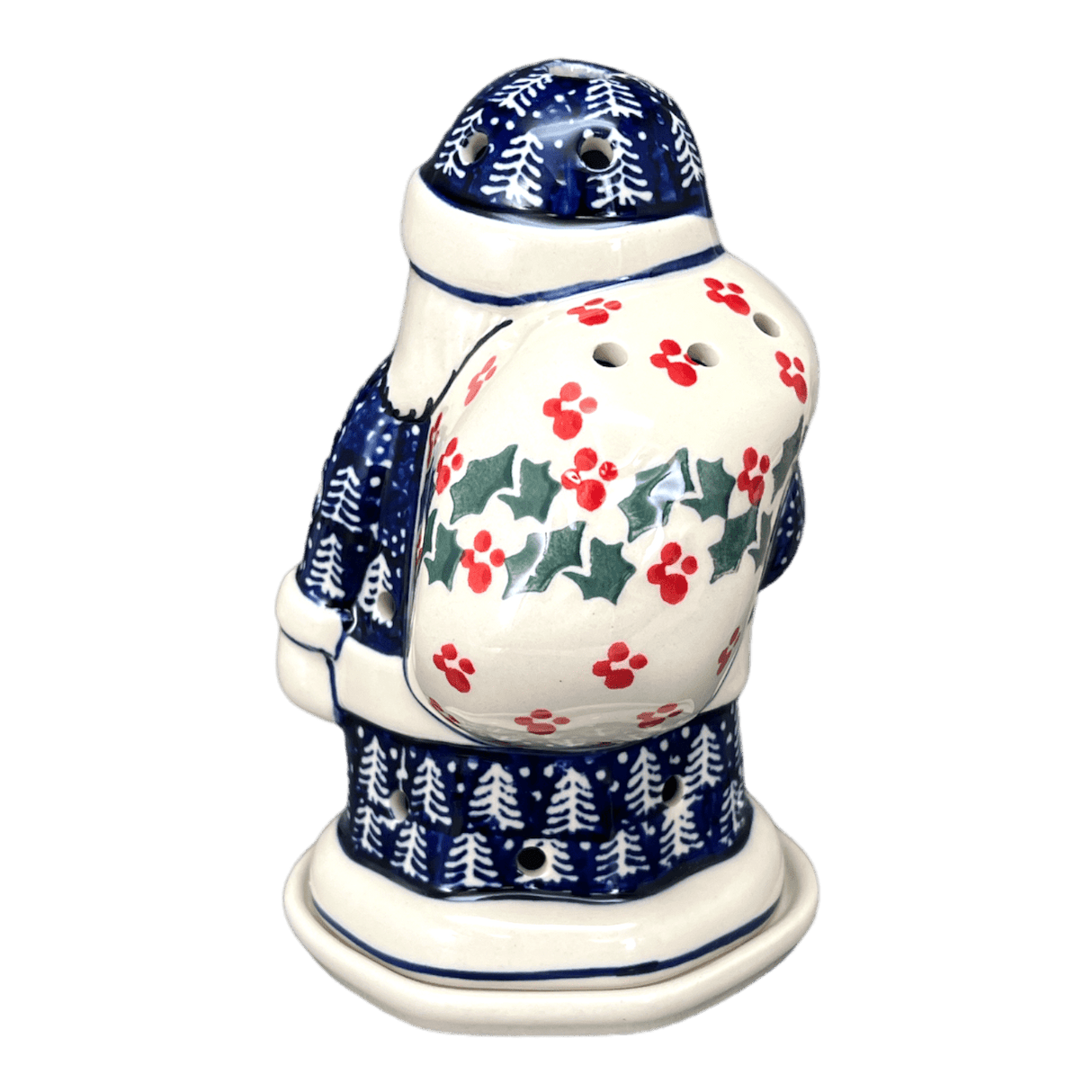 Luminary, Santa, 6.25" in "Holiday Cheer" by Manufaktura | L030T-NOS2