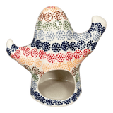Luminary, Ghost, 5.25" in "Speckled Rainbow" by Manufaktura | L039M-AS37