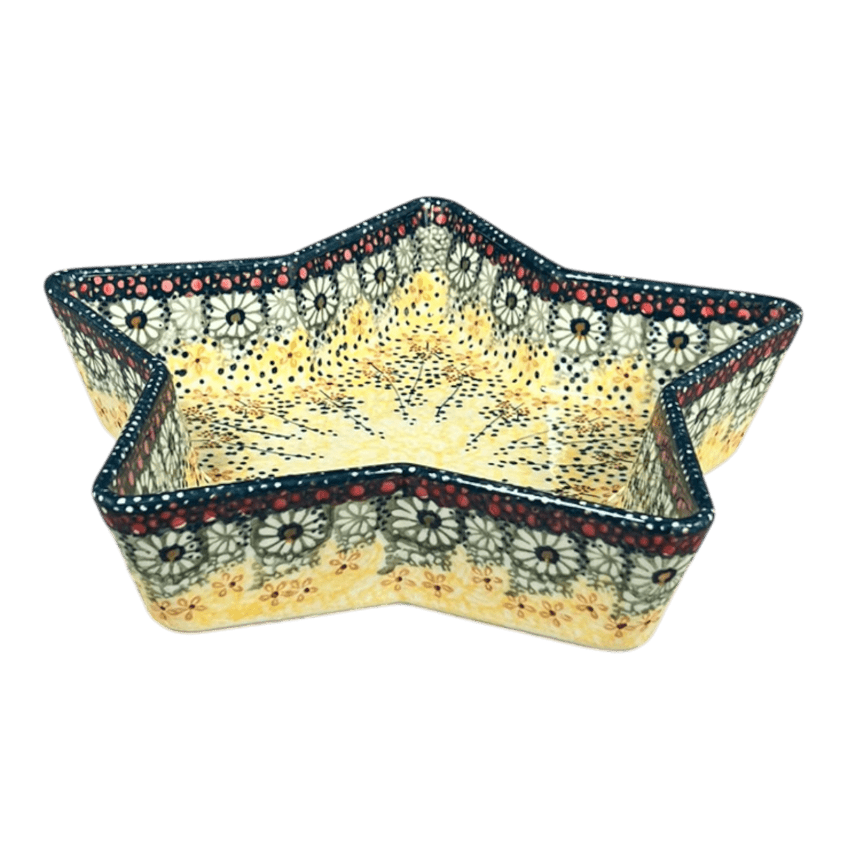 Baker, Star-Shaped, 10" in "Sunshine Grotto" by Manufaktura | M045S-WK52